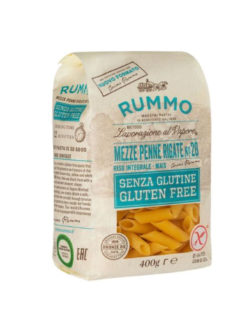 Rummo Pasta S/glut. Gr400 1/2penne Rig. | Home Essential