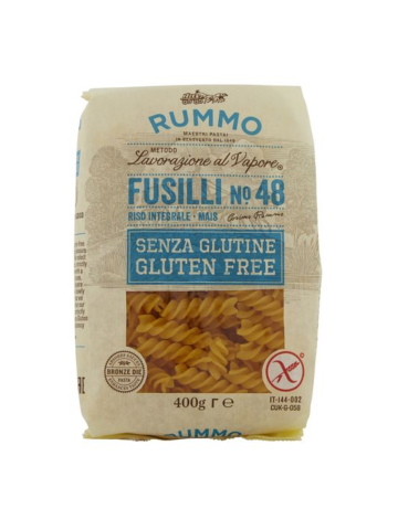 Rummo Pasta S/glutine Gr 400 Fusilli N48 | Home Essential