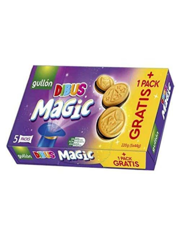 Biscotti Gullon 220gr Dibus Magic Multipack | Home Essential