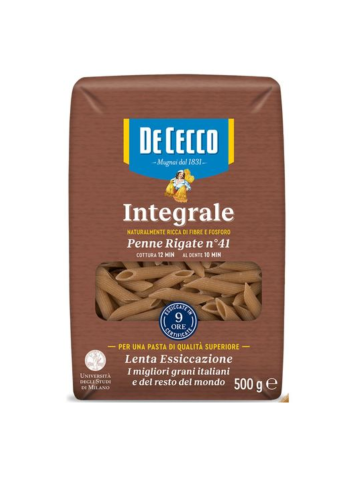 De Cecco Integrale Gr 500 N 41 Penne Rig | Home Essential