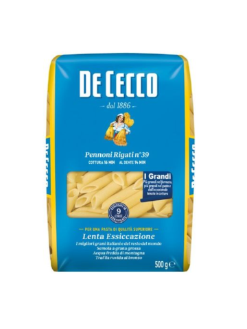 De Cecco Gr 500 N 39 Pennoni Rigati | Home Essential