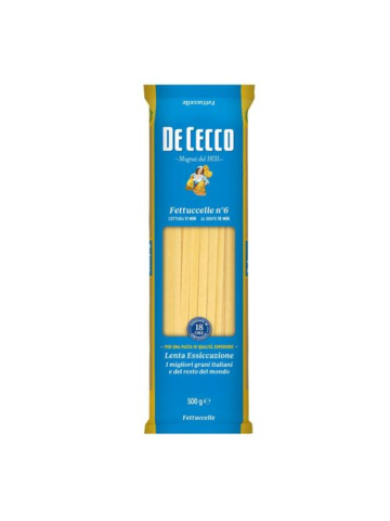 De Cecco Gr 500 N 6 Fettuccelle | Home Essential
