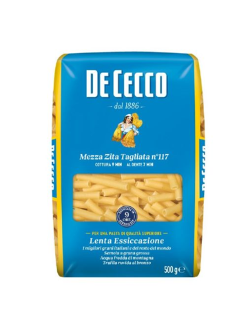De Cecco Gr 500 N 117 Mezza Zita Tagliati | Home Essential