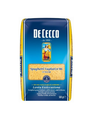 De Cecco Gr 500 N 86 Spaghetti Tagliati | Home Essential