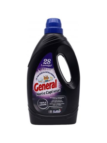 Detersivo Lavatrice General 28lavaggi 1,40l Nero E Capi Scuri | Home Essential