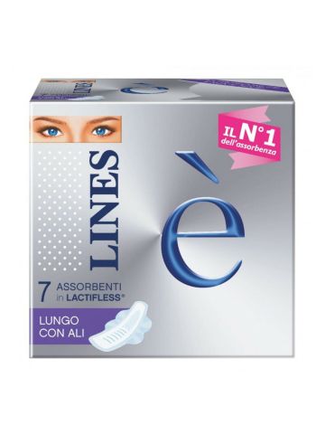 Assorbenti Lines E' 7Pz Lungo Con Ali | Home Essential