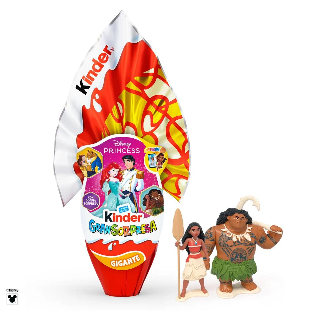 Kinder GranSorpresa Gigante Disney Princess 320 g | Home Essential