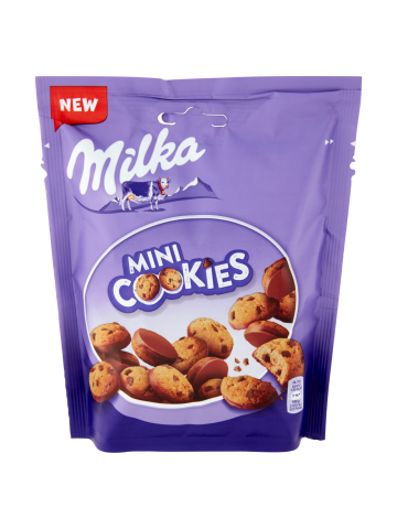 Biscotti Mini Cookies Milka 110gr | Home Essential
