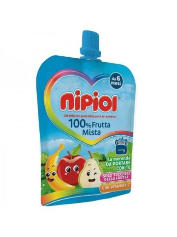Pouch Nipiol 85g Frutta Mista | Home Essential