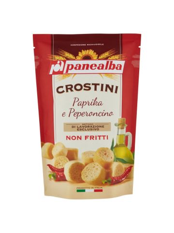 Crostini Panealba 100Gr Paprika Peperoncino | Home Essential