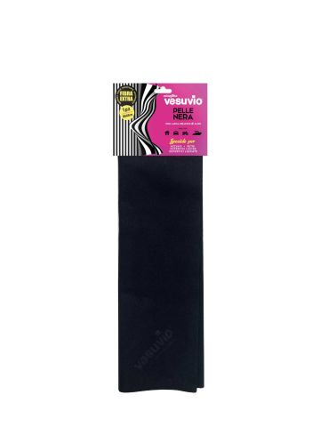 Panno Pelle Nera Vesuvio 60X40 Cm | Home Essential