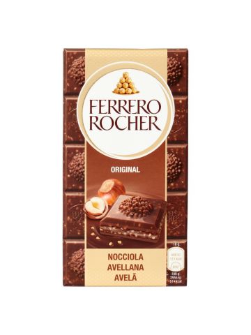 Rocher Tavoletta 90G Latte E Nocciola | Home Essential