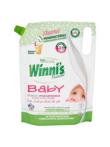 Detersivo Lavatrice Winni's Baby 2in1 16 Lavaggi 800ml | Home Essential