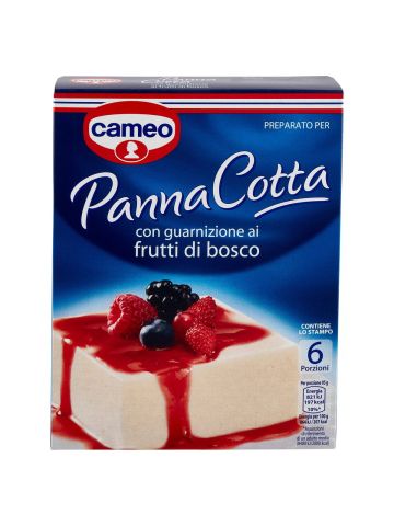 Panna cotta con frutti di bosco Cameo | Home Essential