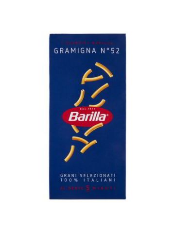 gramigna n° 52 barilla – 500 gr. | Home Essential
