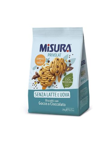 Biscotti Misura Privolat 290G Gocce Cioccolato | Home Essential