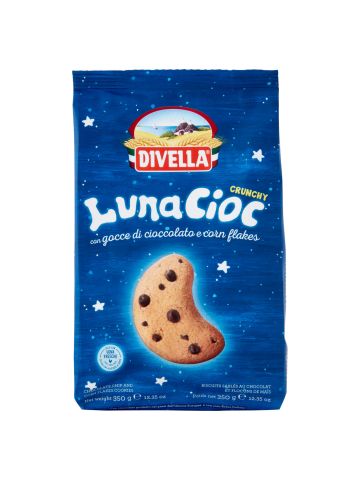 Biscotti Divella Lunacioc 350G Con Gocce Cioccolato E Cornflakes | Home Essential