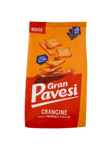Crackers Crancine Granpavesi 180G Paprika | Home Essential