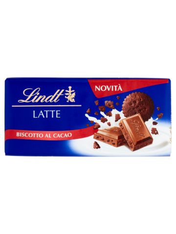 Tavoletta Lindt Gb 100g Biscotto Al Cacao | Home Essential