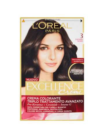 Colorazione Capelli Excel. Castano Scuro | Home Essential