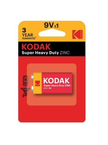 Pile Kodak 9v B1 Zinco Carbone | Home Essential