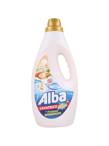 Detersivo Lavatrice Alba 60 Lavaggi 3L Argan&Narciso | Home Essential