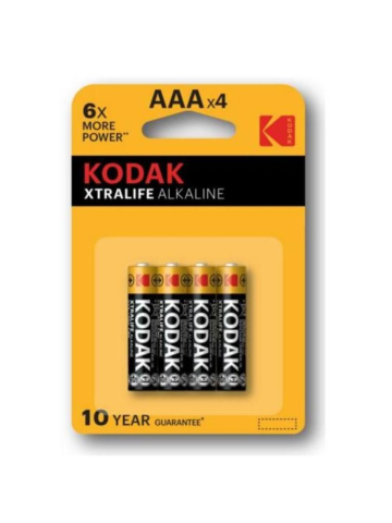 Pile Kodak Aaa Mini Stilo B4 Extra Life Alkaline | Home Essential