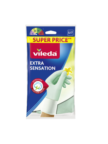 Guanti Extra Sensation Vileda Tg.s | Home Essential