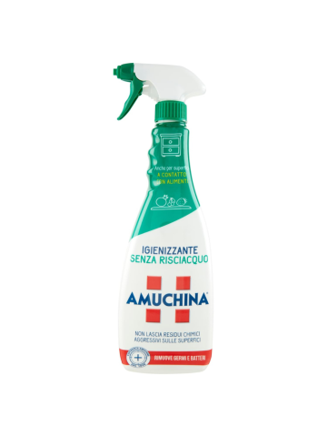 Sgrassatore Amuchina 750ml Spray Senza Risciacquo Igienizzante | Home Essential