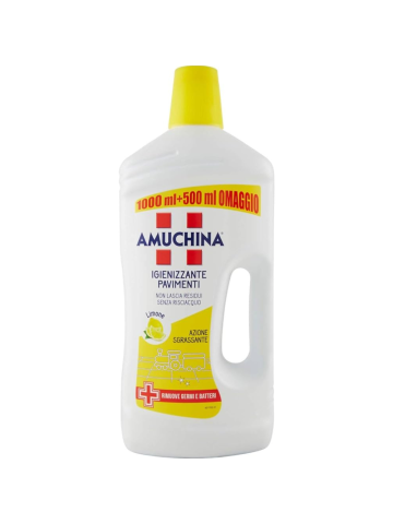 Lavapavimenti Amuchina 1,5lt Limone | Home Essential