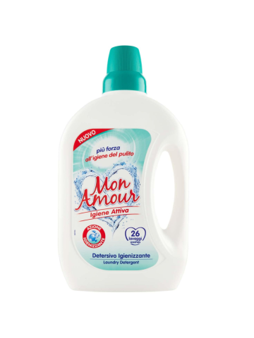 Detersivo Lavatrice Mon Amour 1560Ml Liquido Igienizzante | Home Essential