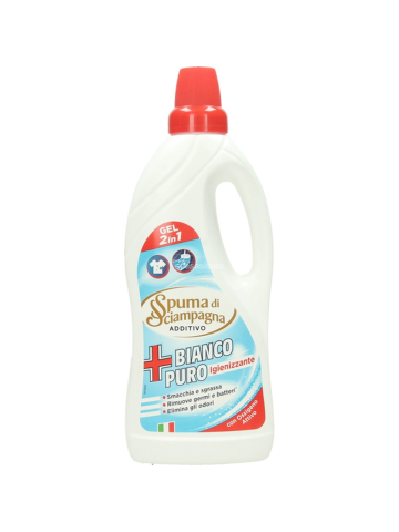 Additivo Gel 2In1 Spuma Di Sciampagna Bianco Puro Igienizzante | Home Essential
