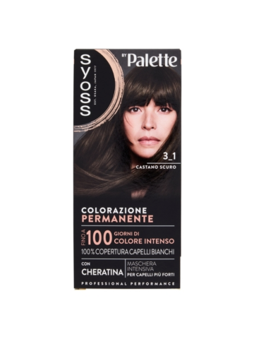 Colorazione Capelli Syoss By Palette Castano Scu 3-1 | Home Essential