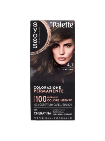 Colorazione Capelli Syoss By Palette Castano 4-1 | Home Essential