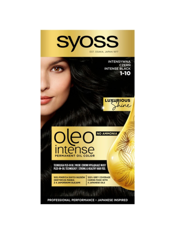 Colorazione Capelli Syoss By Palette Oleo Nero Int 1-10 | Home Essential