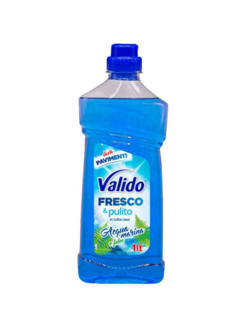 Lavapavimenti Valido 1Lt Acqua Marina E Felce | Home Essential