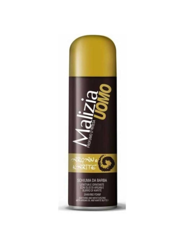 Schiuma Barba Malizia 300ml Argan Karite | Home Essential