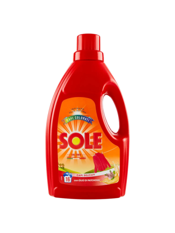 Detersivo Lavatrice Sole 16 Lavaggi Capi Colorati | Home Essential