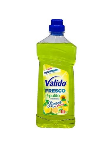 Lavapavimenti Valido 1Lt Limone E Girasole | Home Essential
