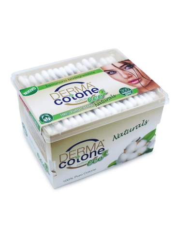 Cotton Fioc 300Pz Adulti Dermacotone Eco Naturals | Home Essential