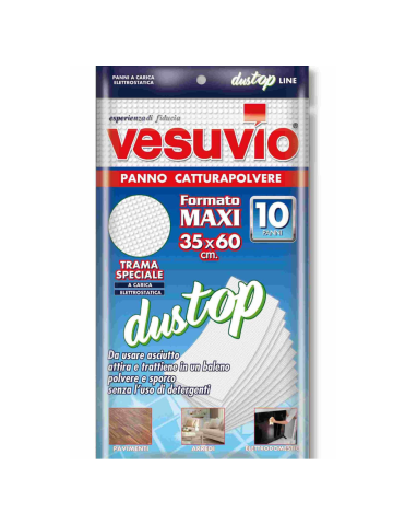Panni Dustop Vesuvio 35X60Cm 10Pz | Home Essential