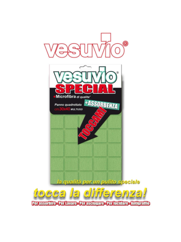 Panno Microfibra Vesuvio Special 30X40 | Home Essential