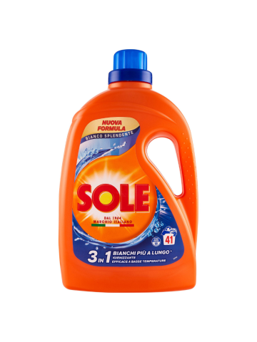 Detersivo Lavatrice Sole 41 Misurini Bianco | Home Essential