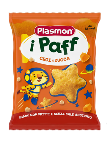 Snack I Paff Plasmon 15G Ceci E Zucca | Home Essential
