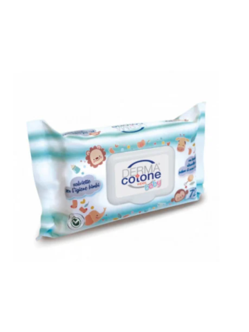 Salviettine Baby Dermacotone 72Pz Calendula | Home Essential