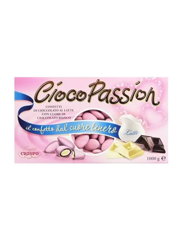 Confetti Crispo 1Kg Ciocopassion Rosa | Home Essential