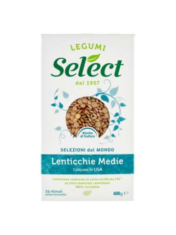 Lenticchie Medie Select 400G Astuccio | Home Essential
