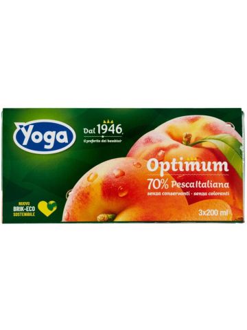 Succhi Yoga Brik 200Ml 3Pz Pesca | Home Essential