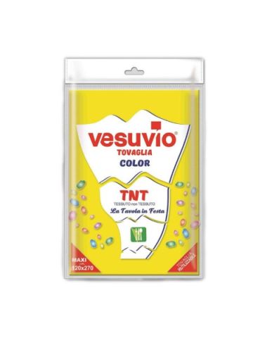 Tovaglia Vesuvio Tnt 120X270Cm Giallo | Home Essential