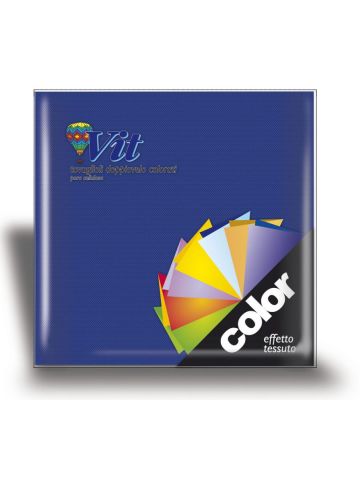 Vit Tovagliolo Blu 32x32 2veli | Home Essential